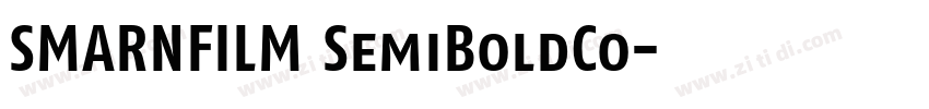 SMARNFILM SemiBoldCo字体转换
